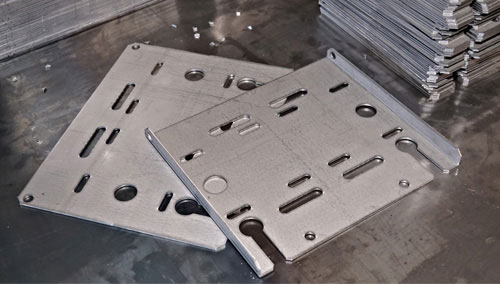 industrial sheet metal component